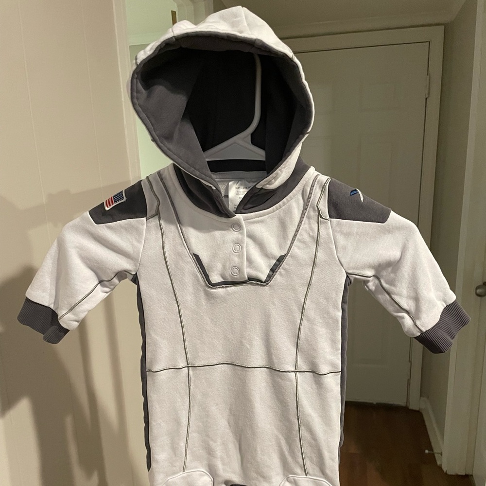 SpaceX Baby 12-18 Months Astronaut Costume Jumpsuit